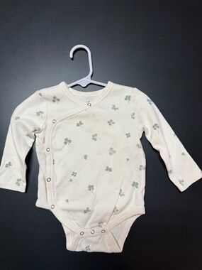 Pehr Long Sleeve Kimono One-Piece in Clover